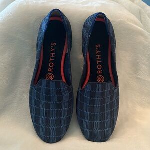Rothy’s loafers - Size 8 Blue Gingham